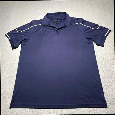 Callaway Men's XL Blue Short Sleeve Stretch Polo … - image 1