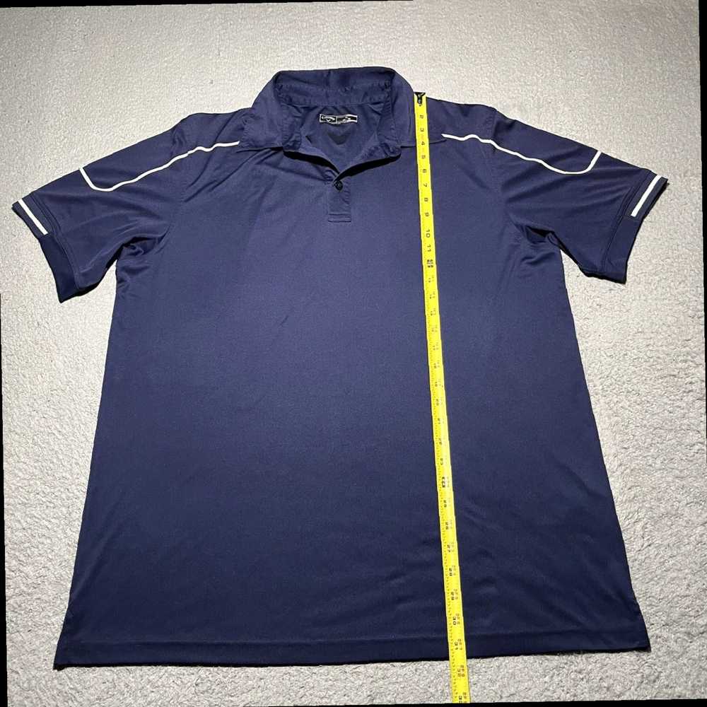 Callaway Men's XL Blue Short Sleeve Stretch Polo … - image 2