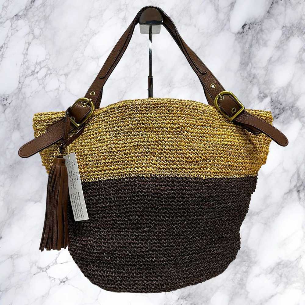 Unused class VIOLAd'ORO Viola d'Oro basket bag to… - image 2