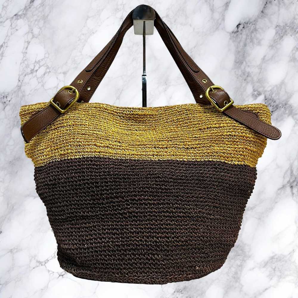 Unused class VIOLAd'ORO Viola d'Oro basket bag to… - image 4