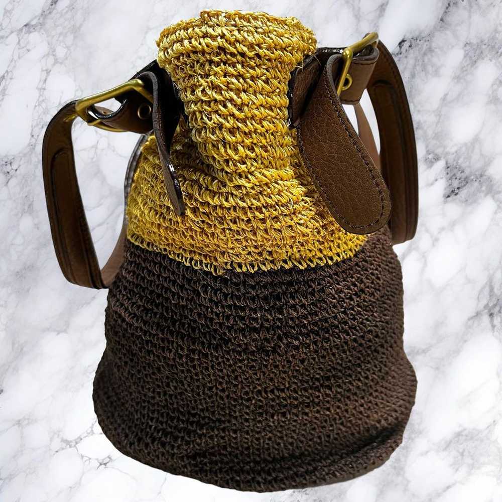 Unused class VIOLAd'ORO Viola d'Oro basket bag to… - image 5