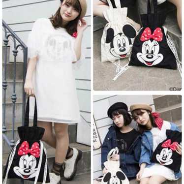 ⭐️ Tagged ⭐️ Mickey & Minnie Tote Bag Disney - image 1