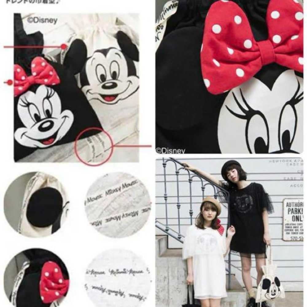 ⭐️ Tagged ⭐️ Mickey & Minnie Tote Bag Disney - image 2