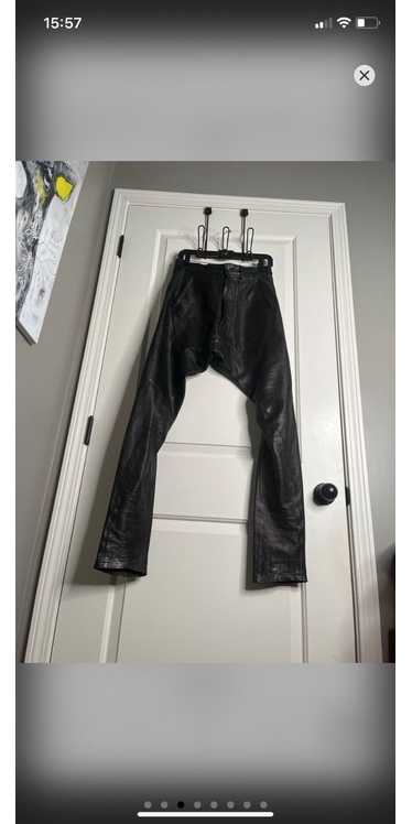 Julius Julius 2014 Glitch Lamb Leather Pants