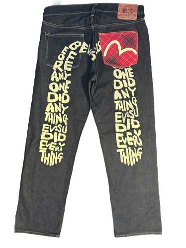 Evisu × Japanese Brand × Streetwear Evisu jeans d… - image 1