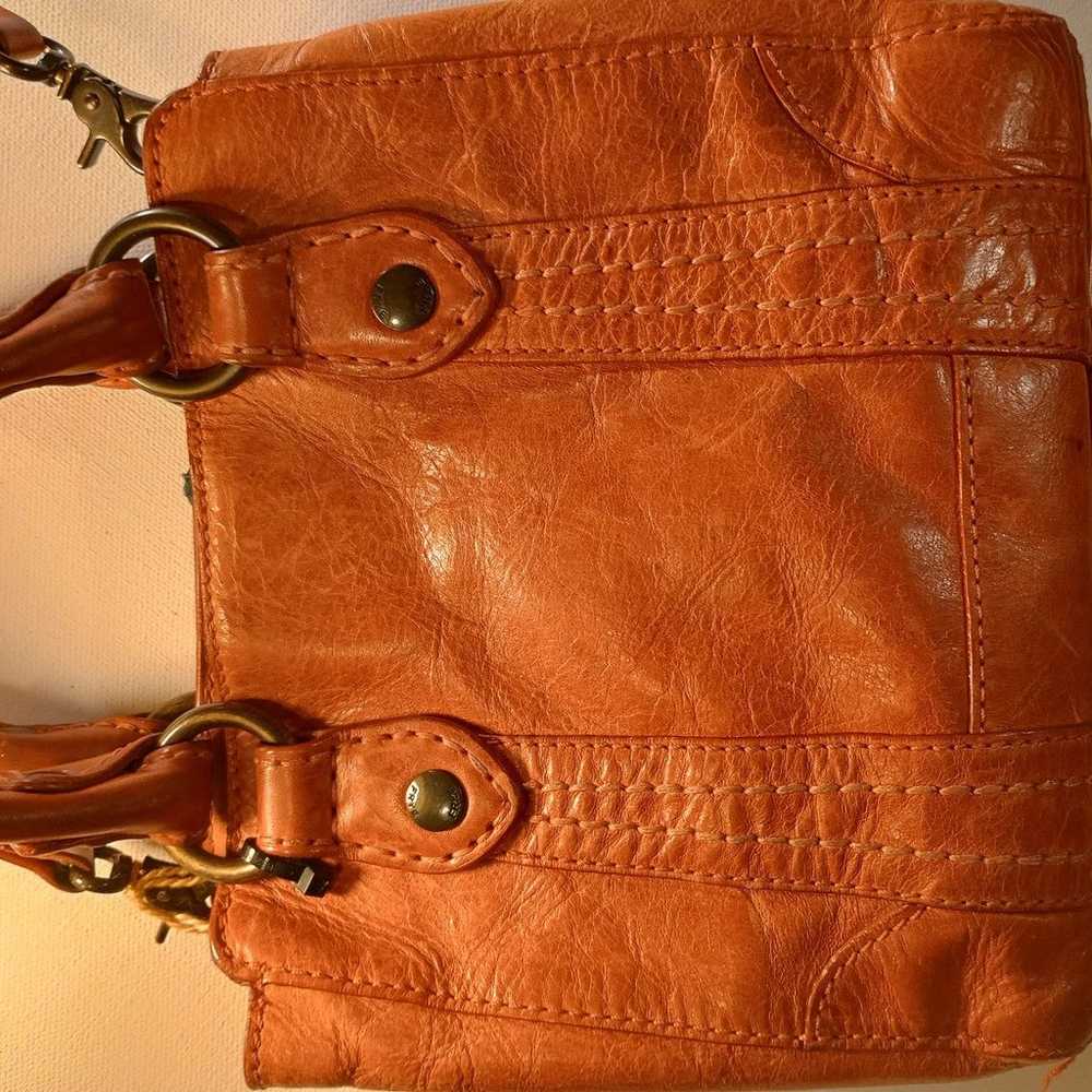 FRYE LEATHER BAG WITH SHOULDER STRAP - image 5