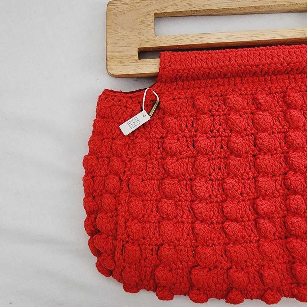 Cleobella Grenadine Tulum Crochet Knit Handbag - image 6