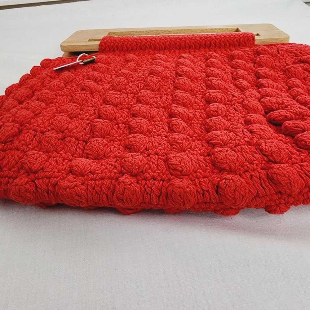 Cleobella Grenadine Tulum Crochet Knit Handbag - image 7