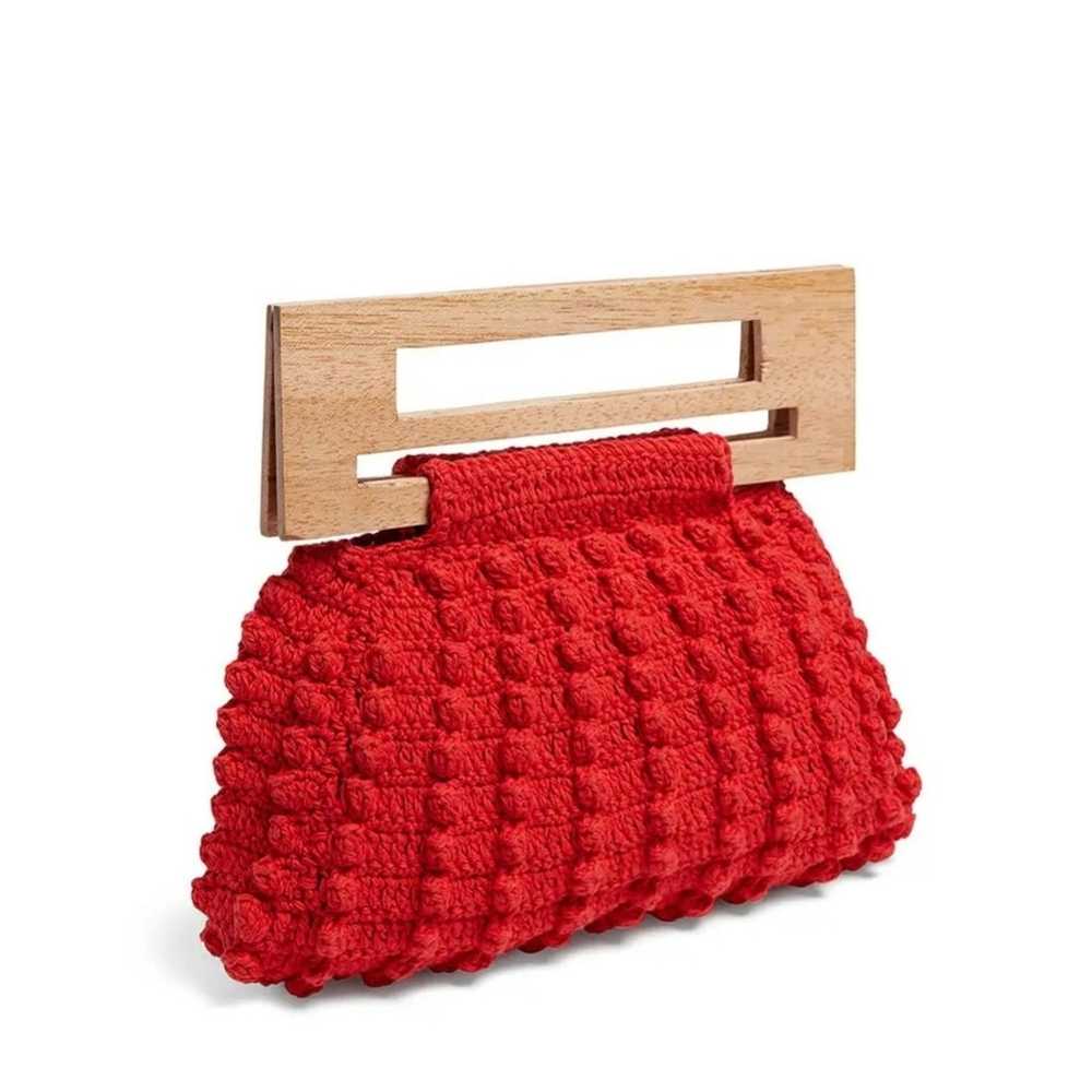 Cleobella Grenadine Tulum Crochet Knit Handbag - image 8