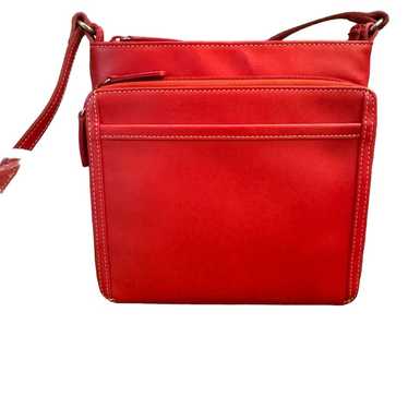 Levenger Red Leather Shoulder 2024 Bag