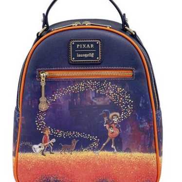 Brand NWT Coco outlet Canvas Disney Parks Loungefly backpack