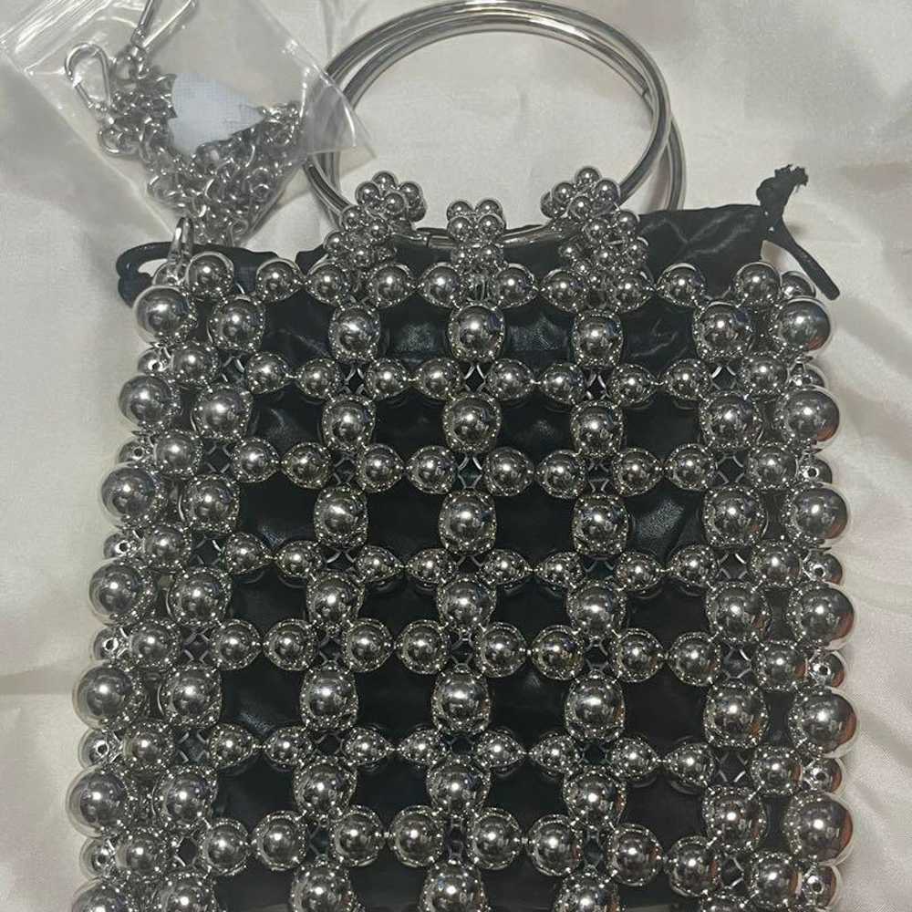 moussy SILVER BEADED MINI - image 3