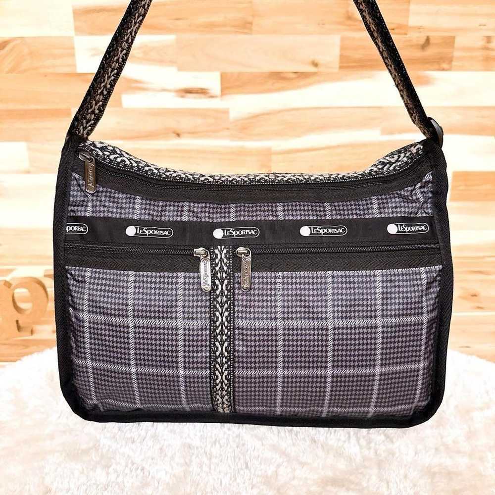 【LeSportsac】Chidori check pattern shoulder bag Ja… - image 2