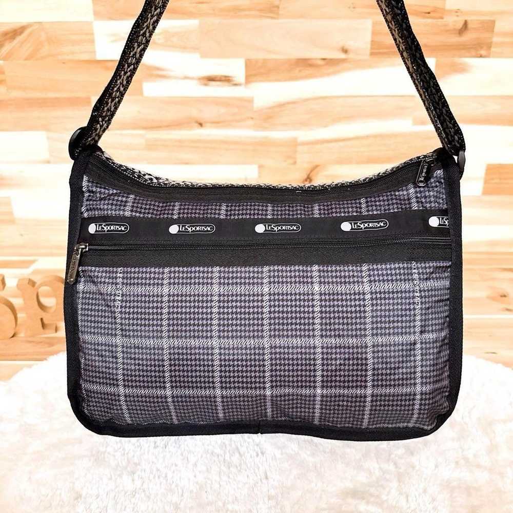 【LeSportsac】Chidori check pattern shoulder bag Ja… - image 4