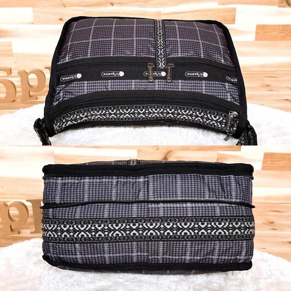 【LeSportsac】Chidori check pattern shoulder bag Ja… - image 7