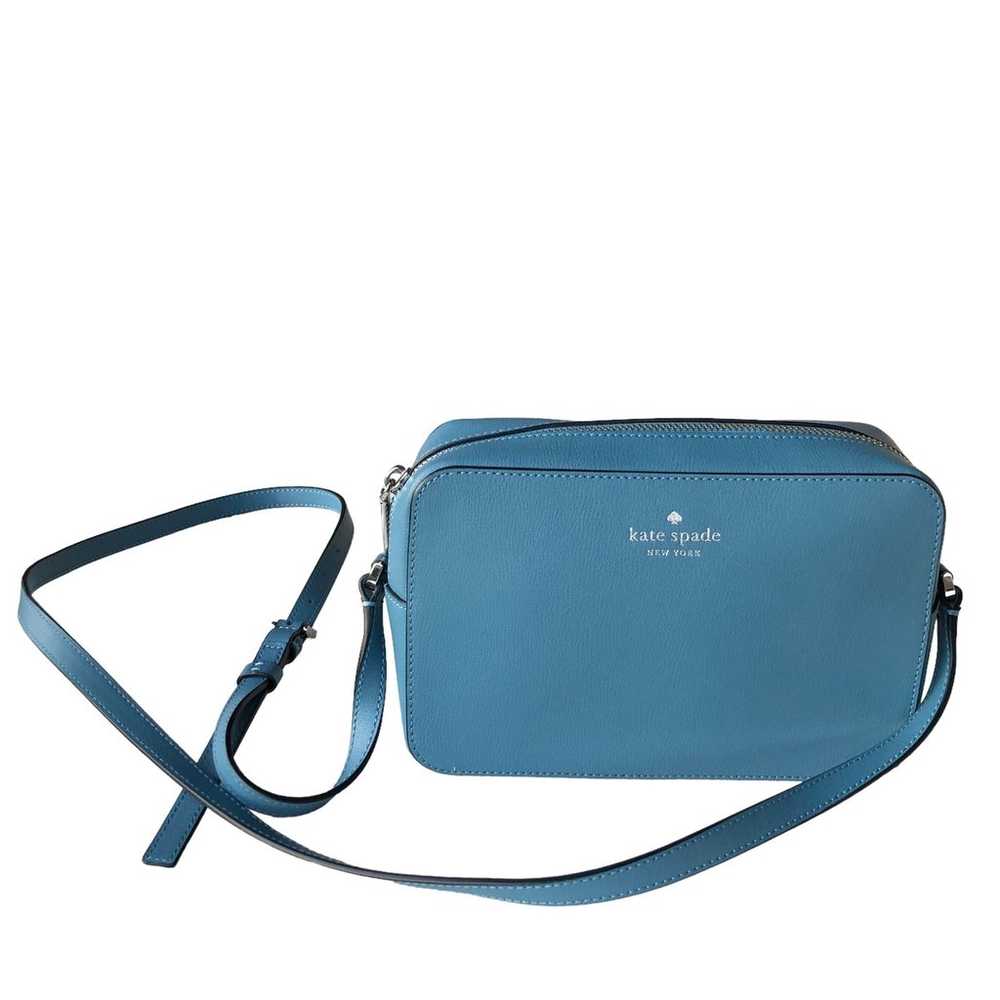 Kate Spade Harper Crossbody Blue Pocketbook Purse… - image 1