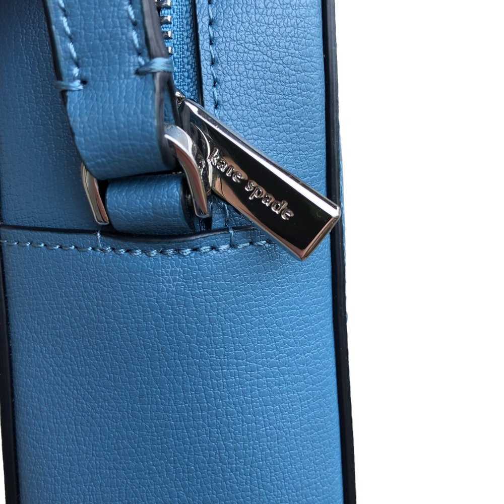 Kate Spade Harper Crossbody Blue Pocketbook Purse… - image 5