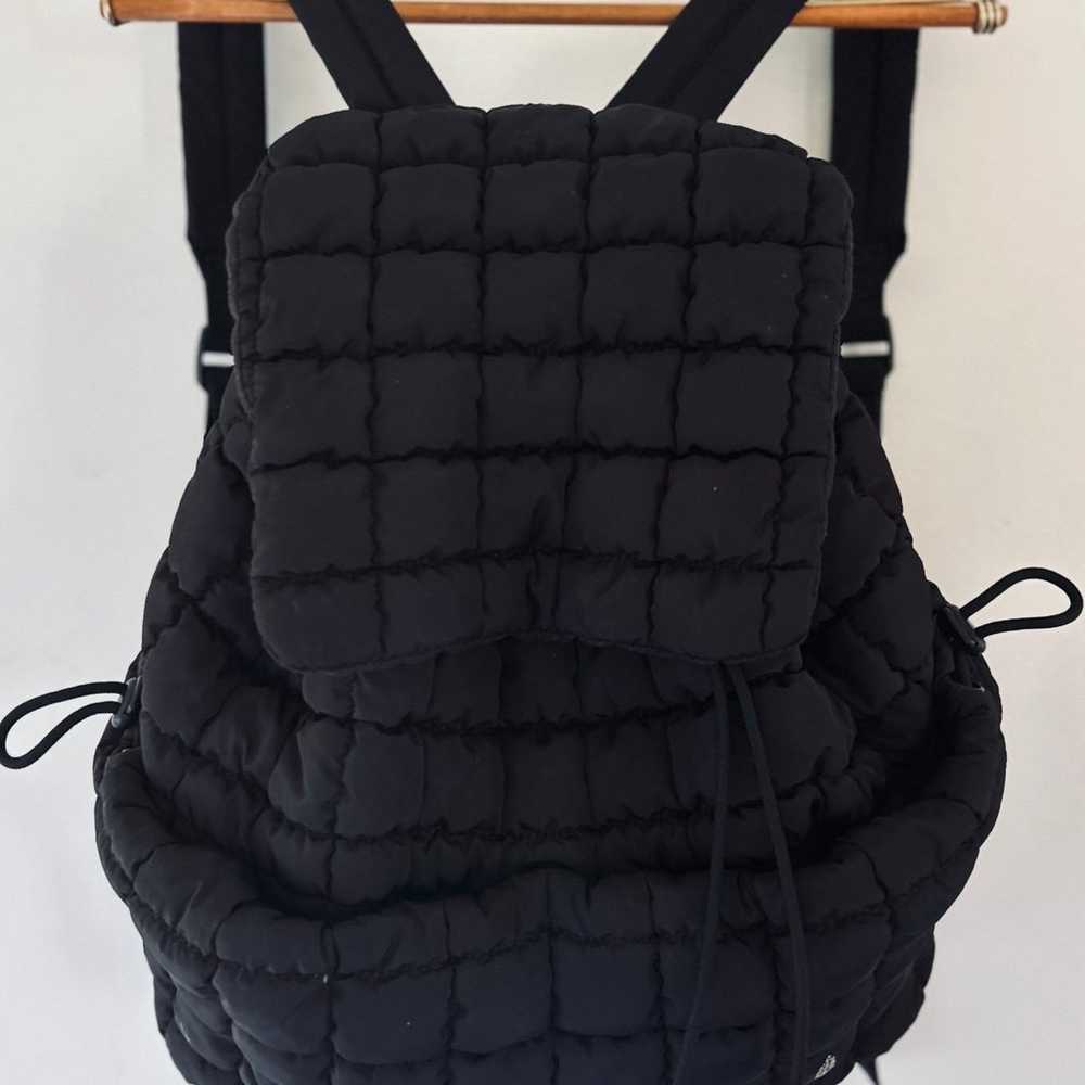 Free People Quilted Puffer Backpack - image 10