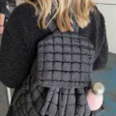 Free People Quilted Puffer Backpack - image 1