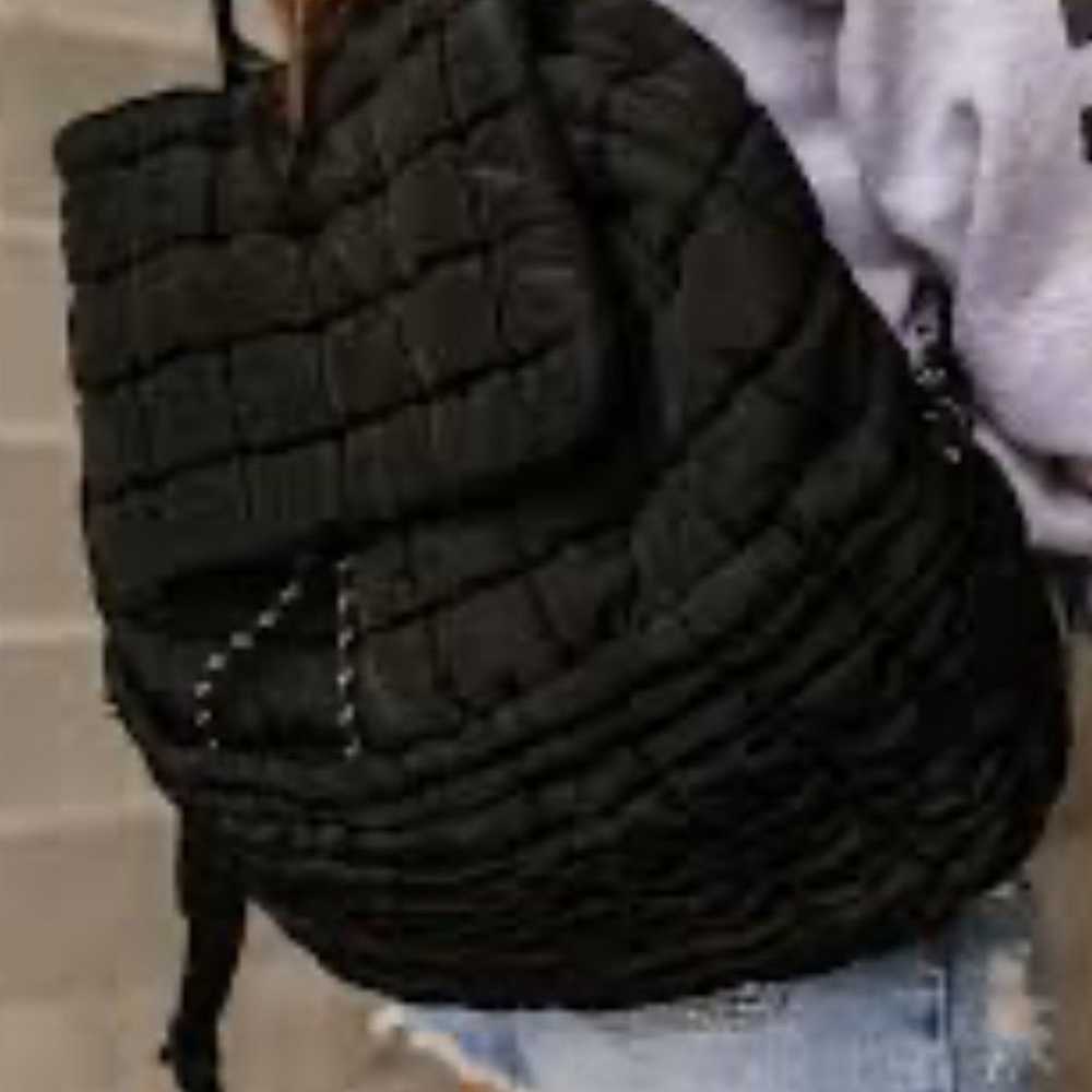 Free People Quilted Puffer Backpack - image 7