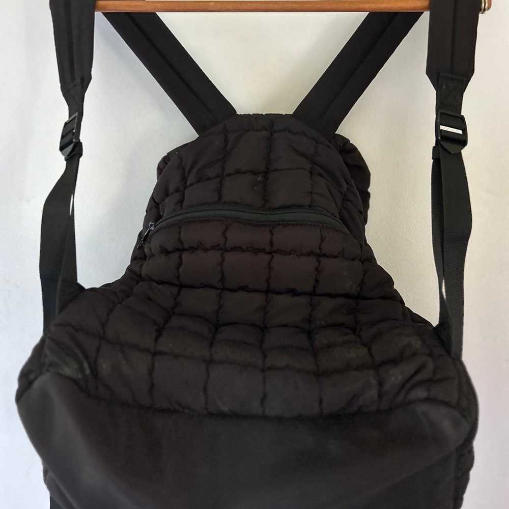 Free People Quilted Puffer Backpack - image 9