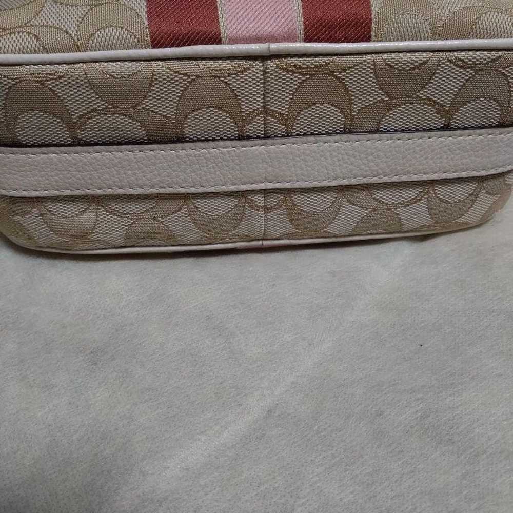 Coach Dempsey shoulder bag in pink. - image 8