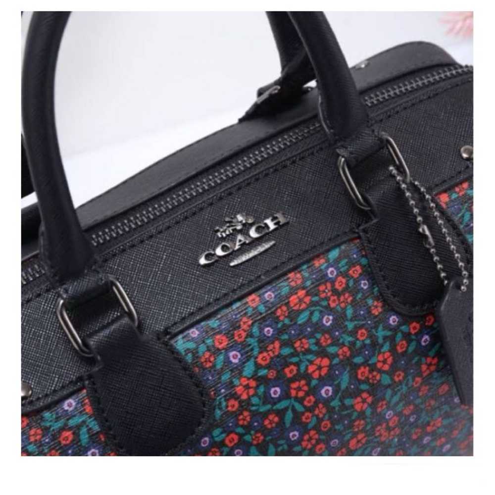 COACH Mini Bennett in Ranch Flower Coated Canvas … - image 7