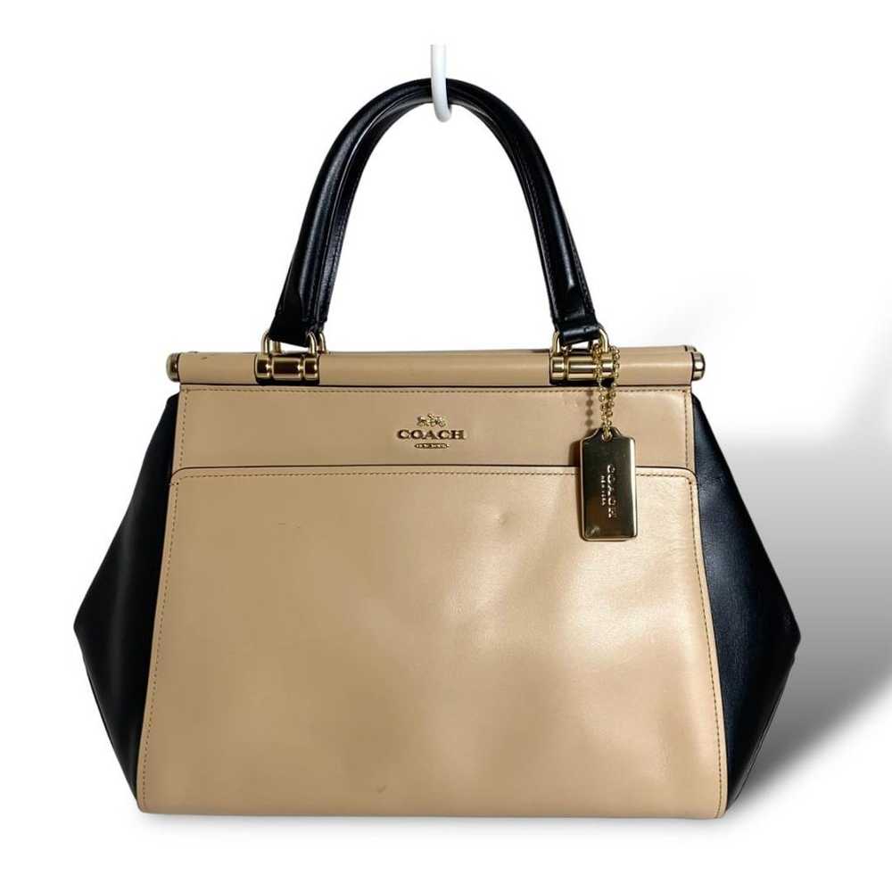 Brand new Coach handbag in beige leather for ladi… - image 2