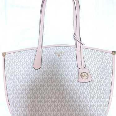 MICHAEL KORS Tote Large Signature Vanilla/Soft Pin