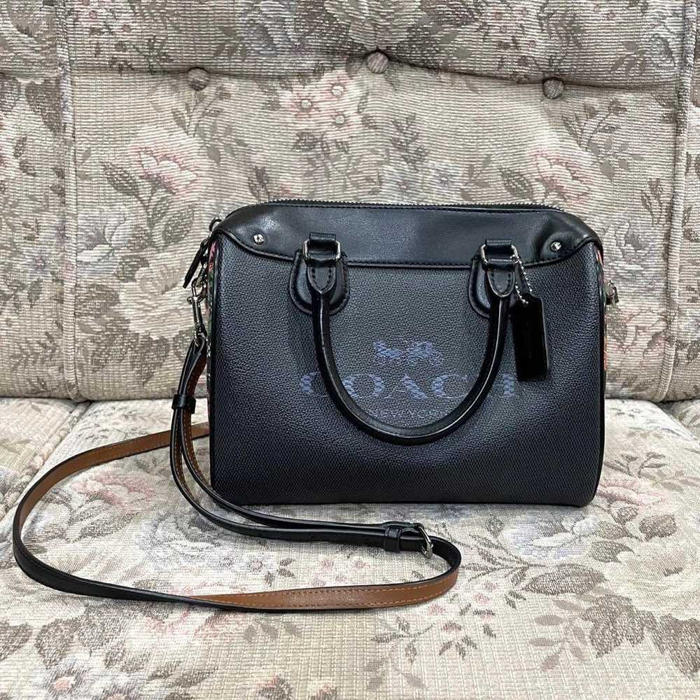 COACH mini Boston bag 2way handbag - image 6