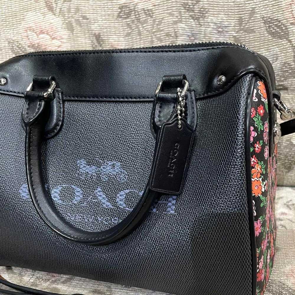 COACH mini Boston bag 2way handbag - image 9