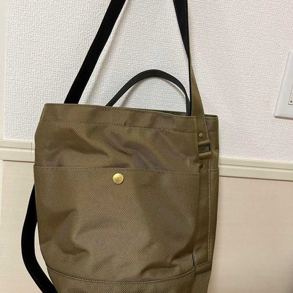 MARINE DAY 66 Nylon x Cow Leather Shoulder Bag - image 6