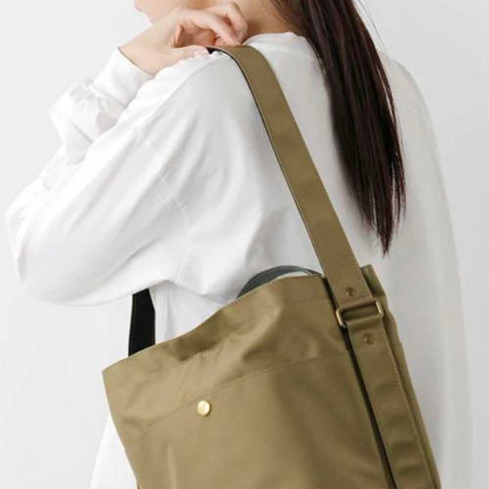 MARINE DAY 66 Nylon x Cow Leather Shoulder Bag - image 7