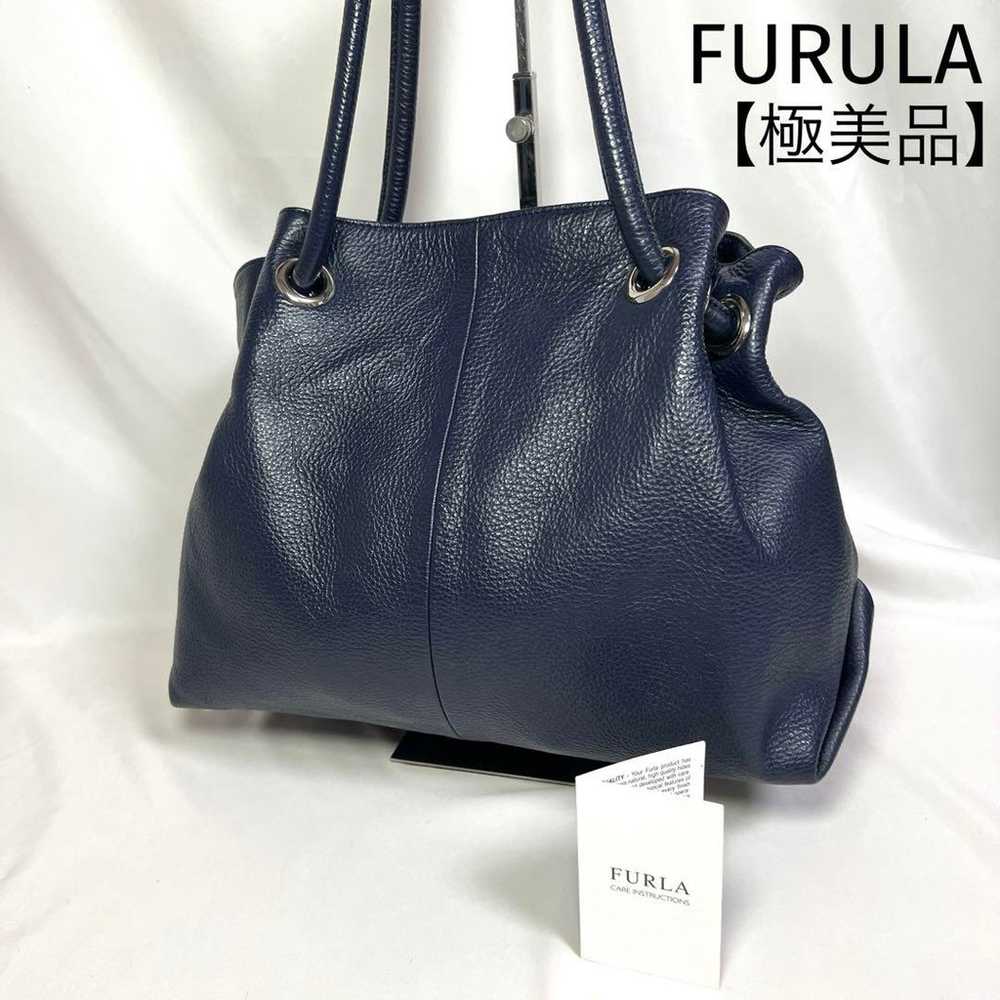 【Excellent Condition】FURULA Furla Tote Bag Genuin… - image 1