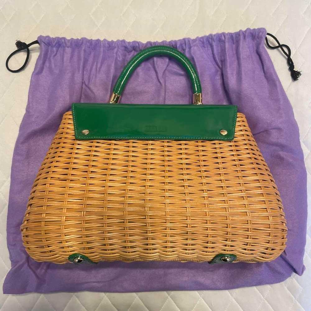 【Excellent condition】Anna Sui Handbag Cage Bag Su… - image 2