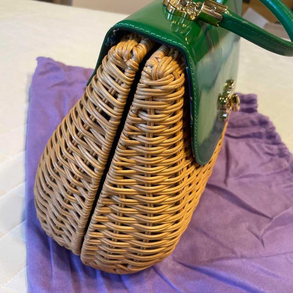 【Excellent condition】Anna Sui Handbag Cage Bag Su… - image 7