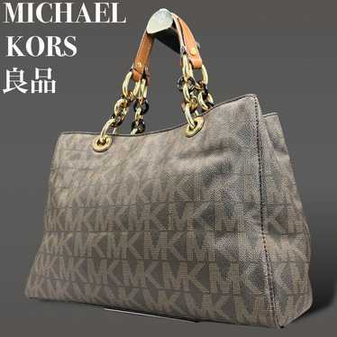 【Good quality】MICHAEL KORS Tote Bag Leather PVC 0… - image 1