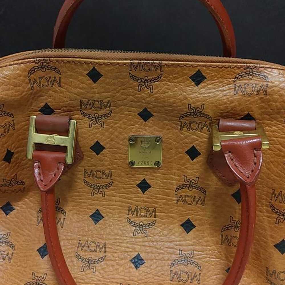 Including shipping MCM M.C.M. Handbag Mini Boston… - image 2