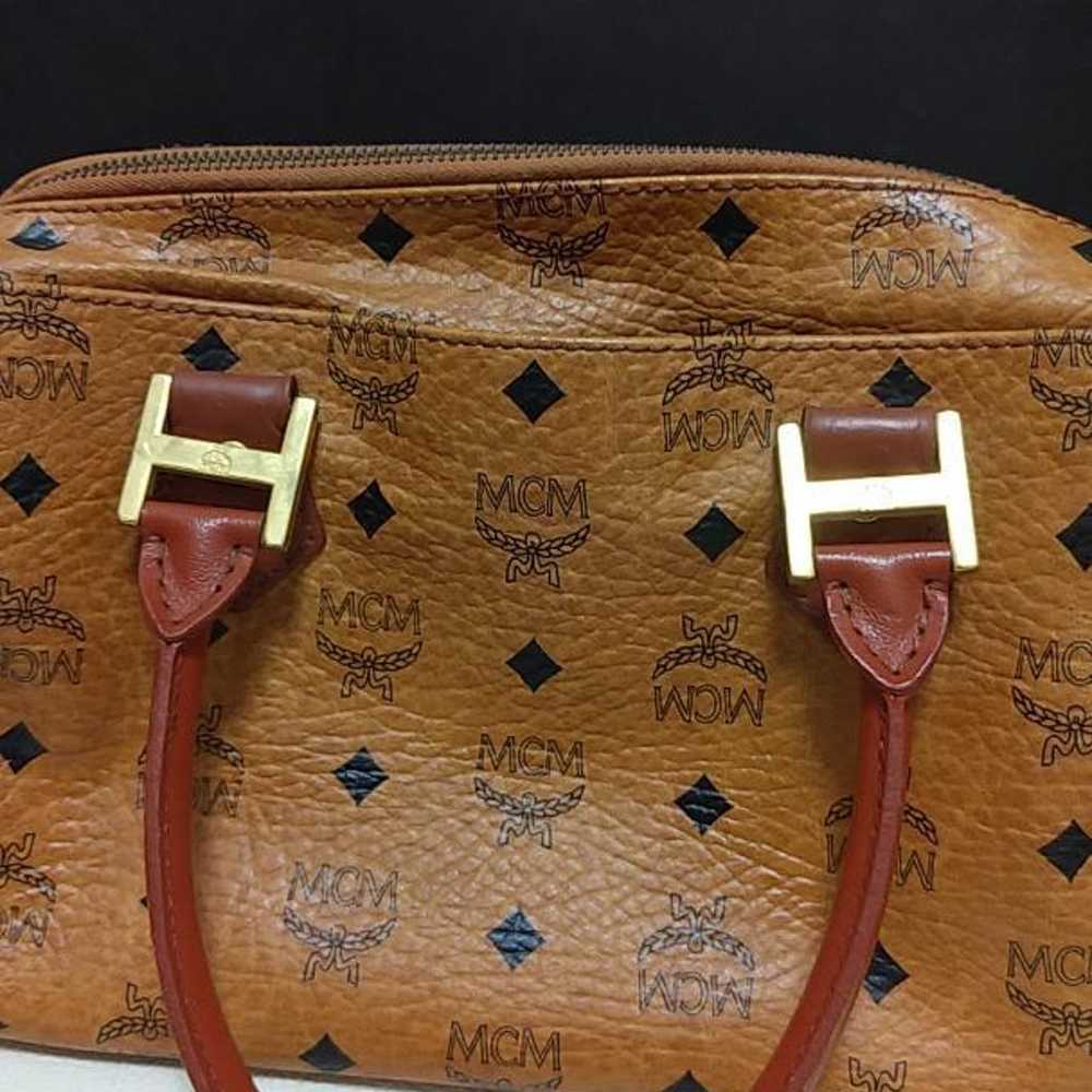 Including shipping MCM M.C.M. Handbag Mini Boston… - image 3