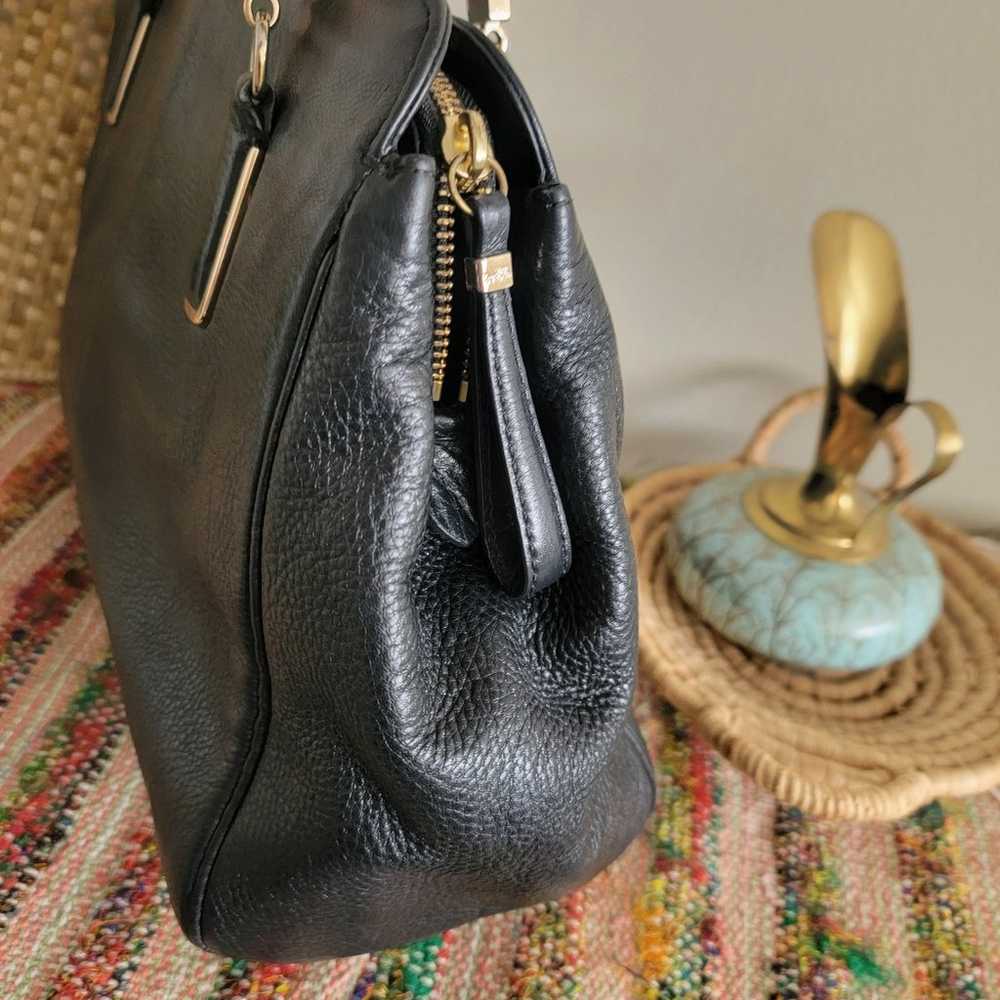 Coach shoulder bag black purse - image 5