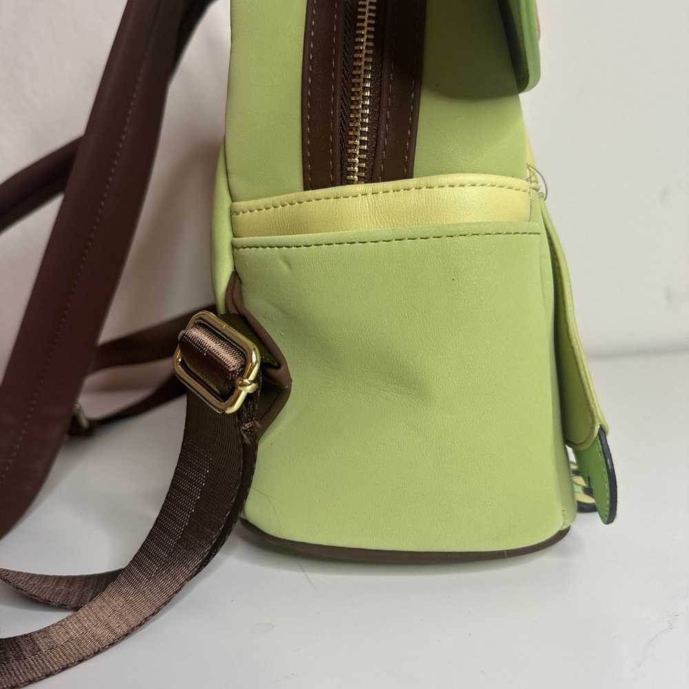 Loungefly grogu with frog mini backpack - image 5