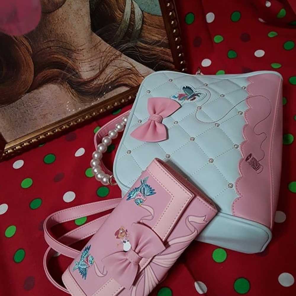 Loungefly Disney Cinderella Bag &Wallet Set - image 8