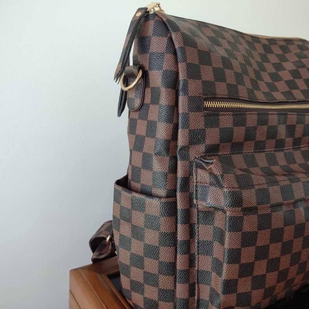 Checkered Backpack - image 4