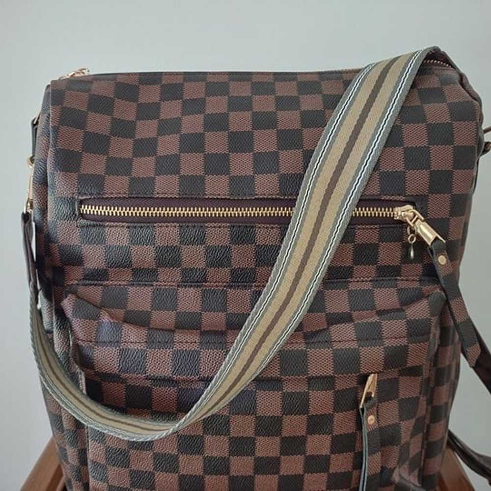 Checkered Backpack - image 9