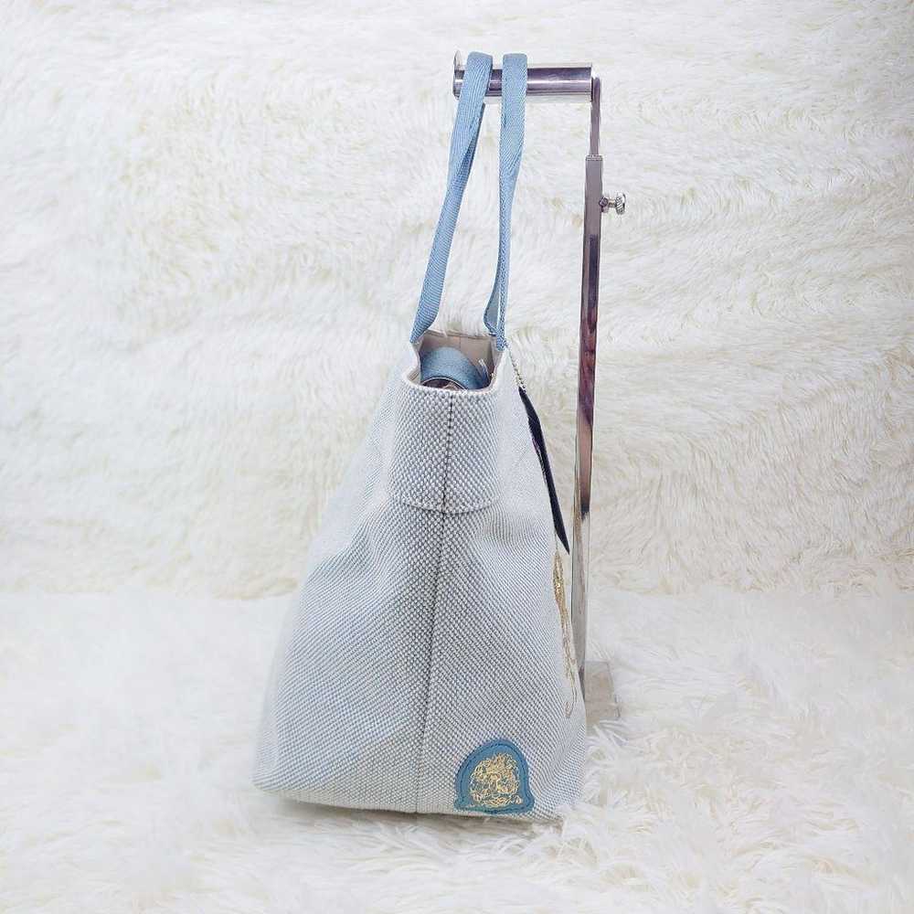 【Excellent Condition】ADMJ Canvas Tote Bag with Cr… - image 5