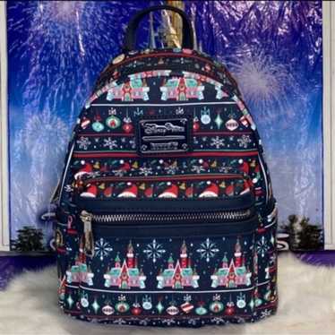 Disney parks Christmas ugly sweater Loungefly min… - image 1