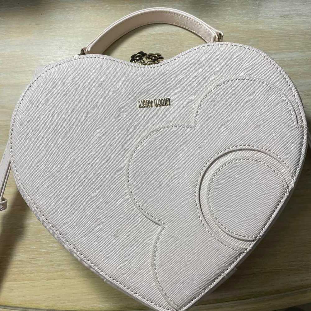 Marie Quant Heart Bag Ivory - image 1