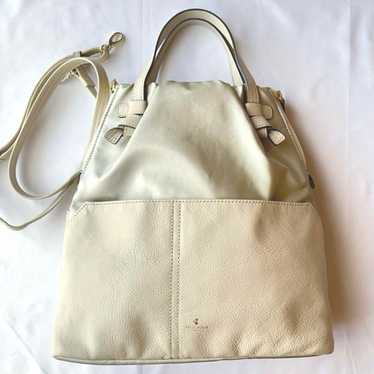 PELLE BORSA 4WAY Tote Bag Cheers Ivory - image 1