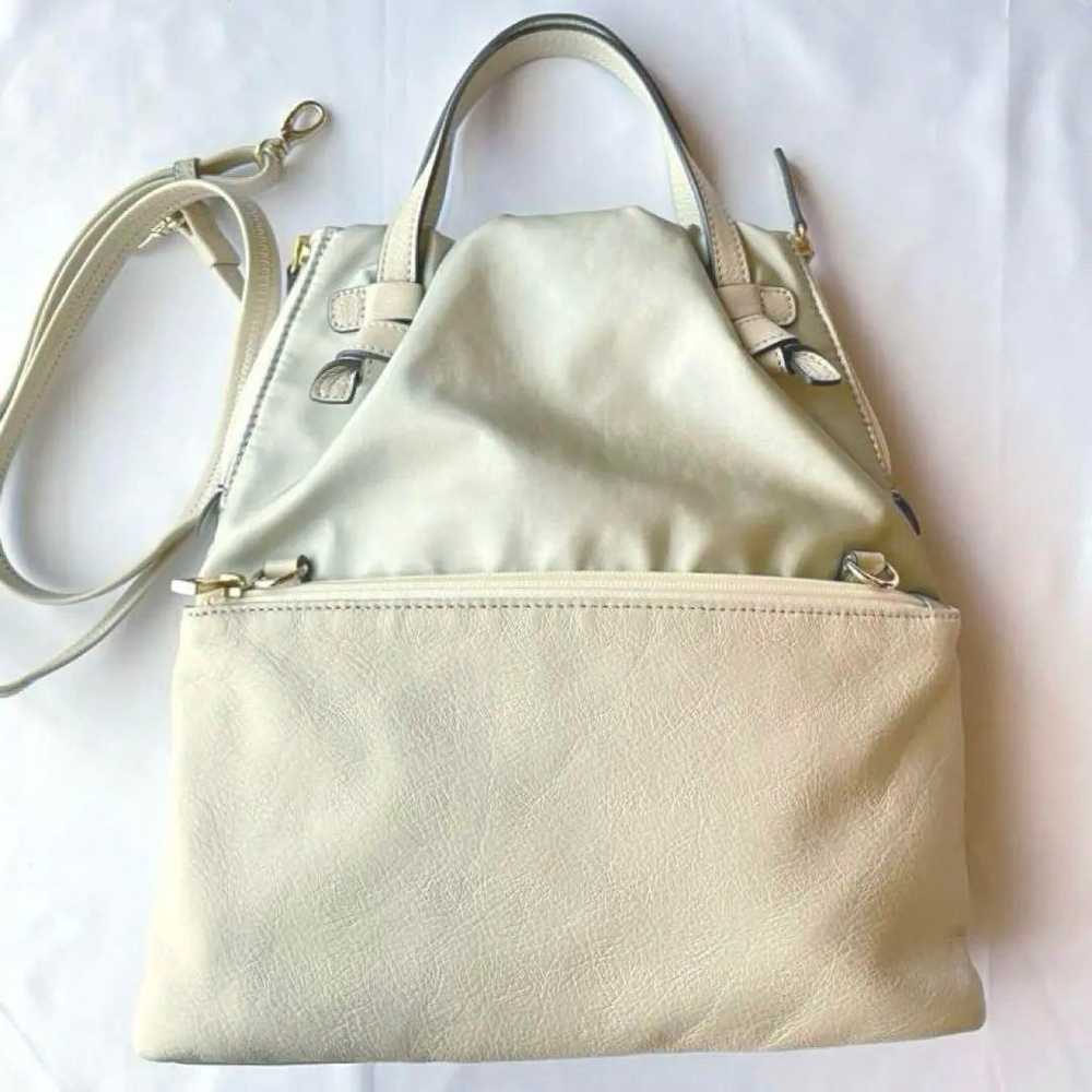 PELLE BORSA 4WAY Tote Bag Cheers Ivory - image 6