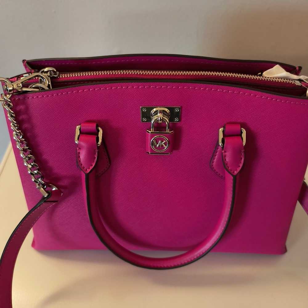 Michael Kors Crossbody Bag Fuschia Pink New no ta… - image 2